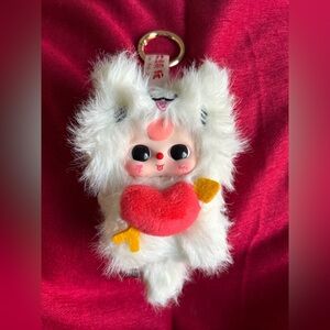 Valentines Day Cupid Baby Three Vinyl Plush Pendant